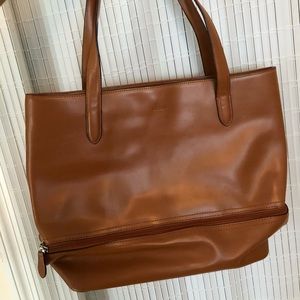 Lodis Audrey Amil Leather Commuter Tote